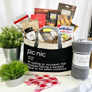 A Picnic Time Gourmet Gift Tote