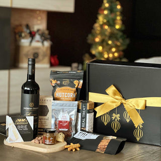 An Ornamental Holiday Wine Gift Box