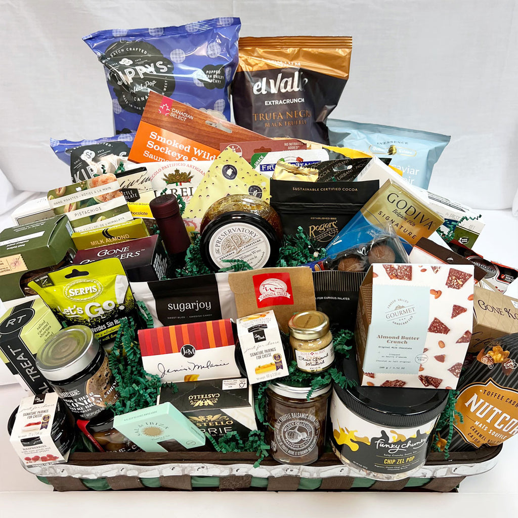 Grande Appreciation Extra Large Gourmet Gift Basket – Vancouver Gift ...