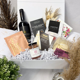 An Enchanting Elegance: BC VQA Wine & Gourmet Delights Gift Box