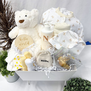 A Welcome to the World: Signature Baby Gift Basket