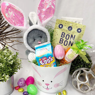 Bunny Kisses & Candy Wishes Gift Pail