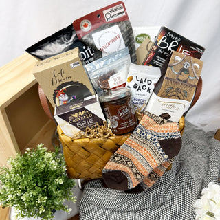 A Stay-in & Savour Gift Basket