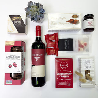 Simply Grateful Wine Gift Box