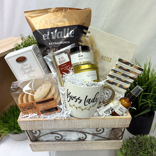 Boss Lady: Elevated Indulgent Gift Basket
