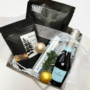 Bubbly New Years Corporate Gift Box by Vancouver Gift Box