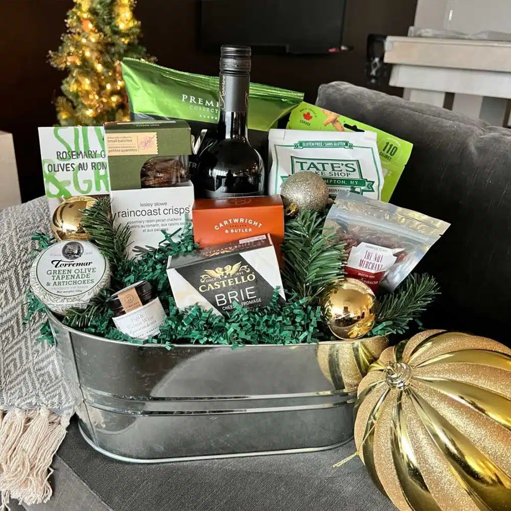 Gilded Holiday Wishes by Vancouver Gift Baskets