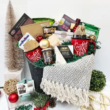 From Our Home to Yours Christmas Gift Basket from Vancouver Gift Baskets