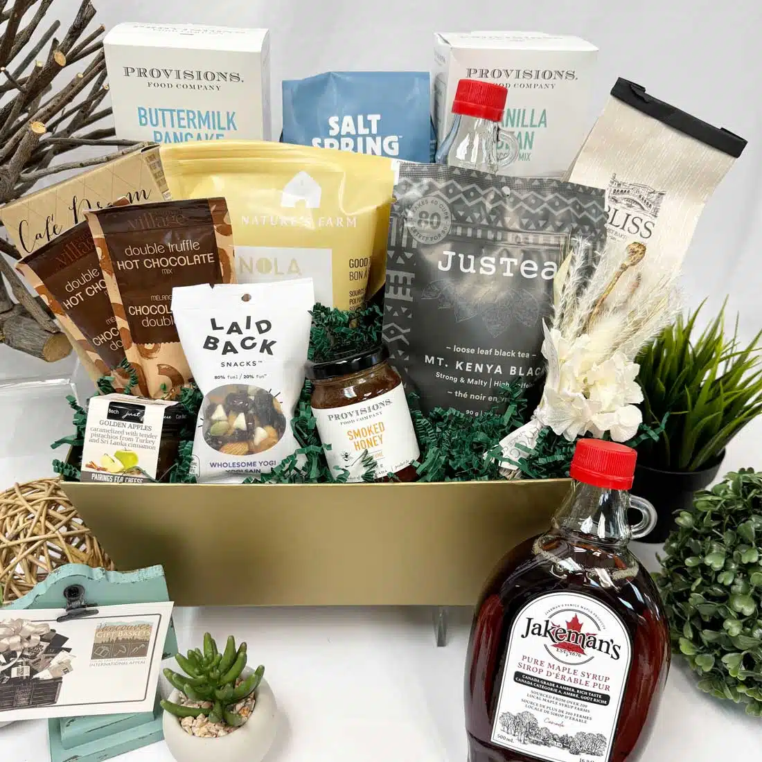 But First Coffee Breakfast Gift Basket by Vancouver Gift Baskets