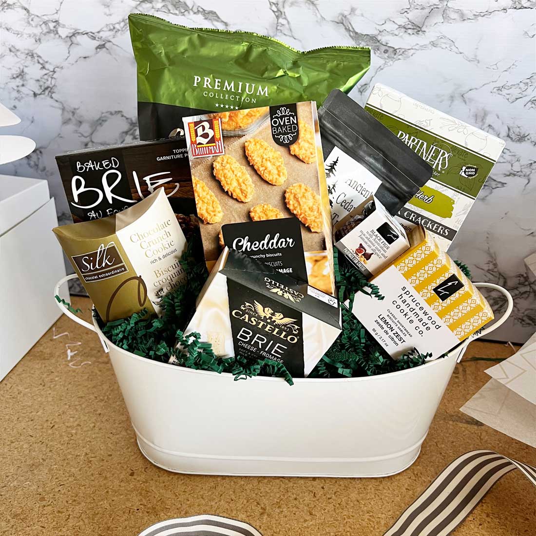 Savoury Gratitude Gourmet Gift Basket - Vancouver Gift Baskets