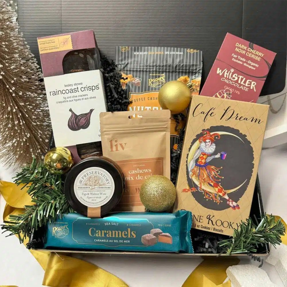 The Limited Dressed up for the Holiday with Vancouver Gift Baskets