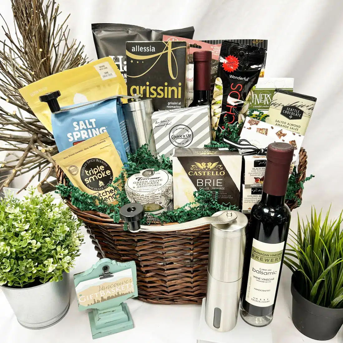 Welcoming Comforts of Home Gift Basket by Vancouver Gift Baskets