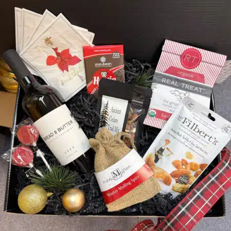 Vintner's Holiday Gift Box by Vancouver Gift Baskets