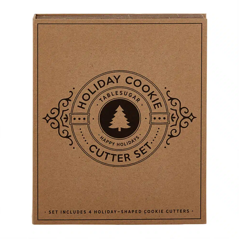 Holiday Cookie Cutter Set Book Box in a Vancouver Gift Baskets