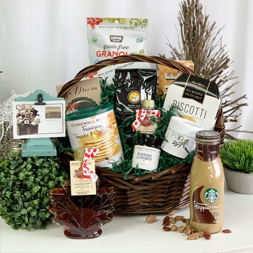 How to Make a Breakfast Gift Basket - Life at Cloverhill