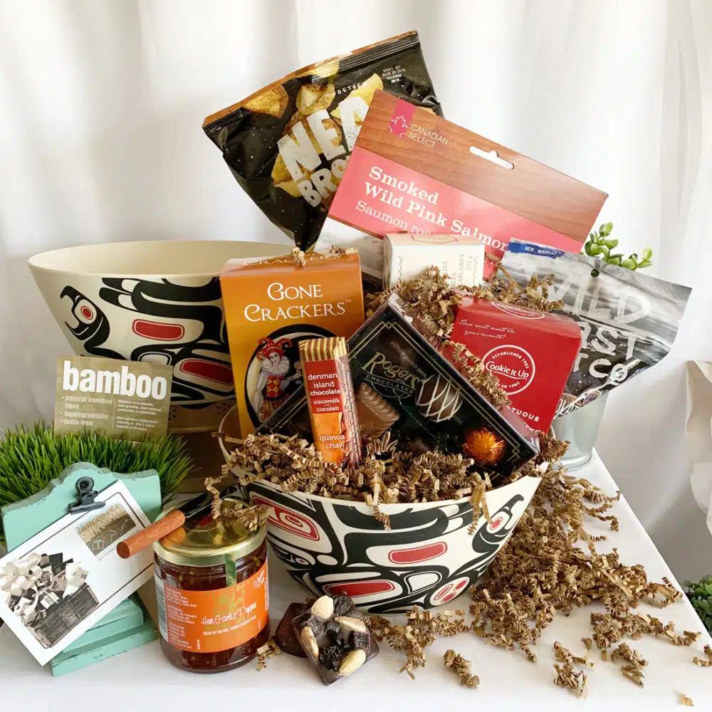 BC's Native Pleasures Gift Basket from Vancouver Gift Baskets