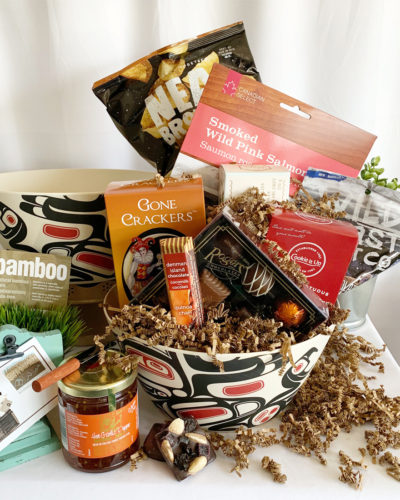 BC's Native Pleasures Gift Basket from Vancouver Gift Baskets