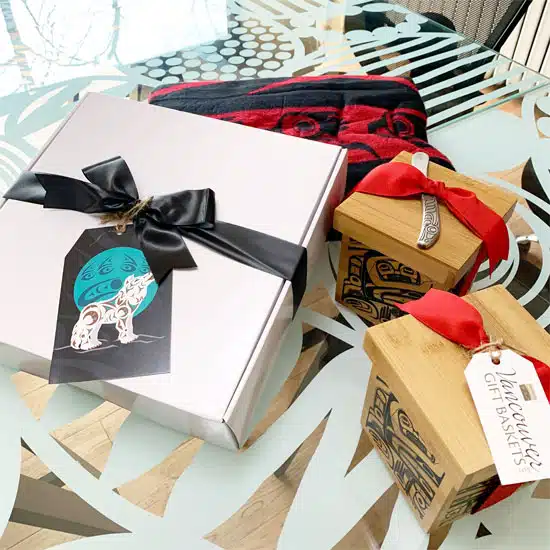 Native Boxes & POstcards by Vancouver Gift Baskets