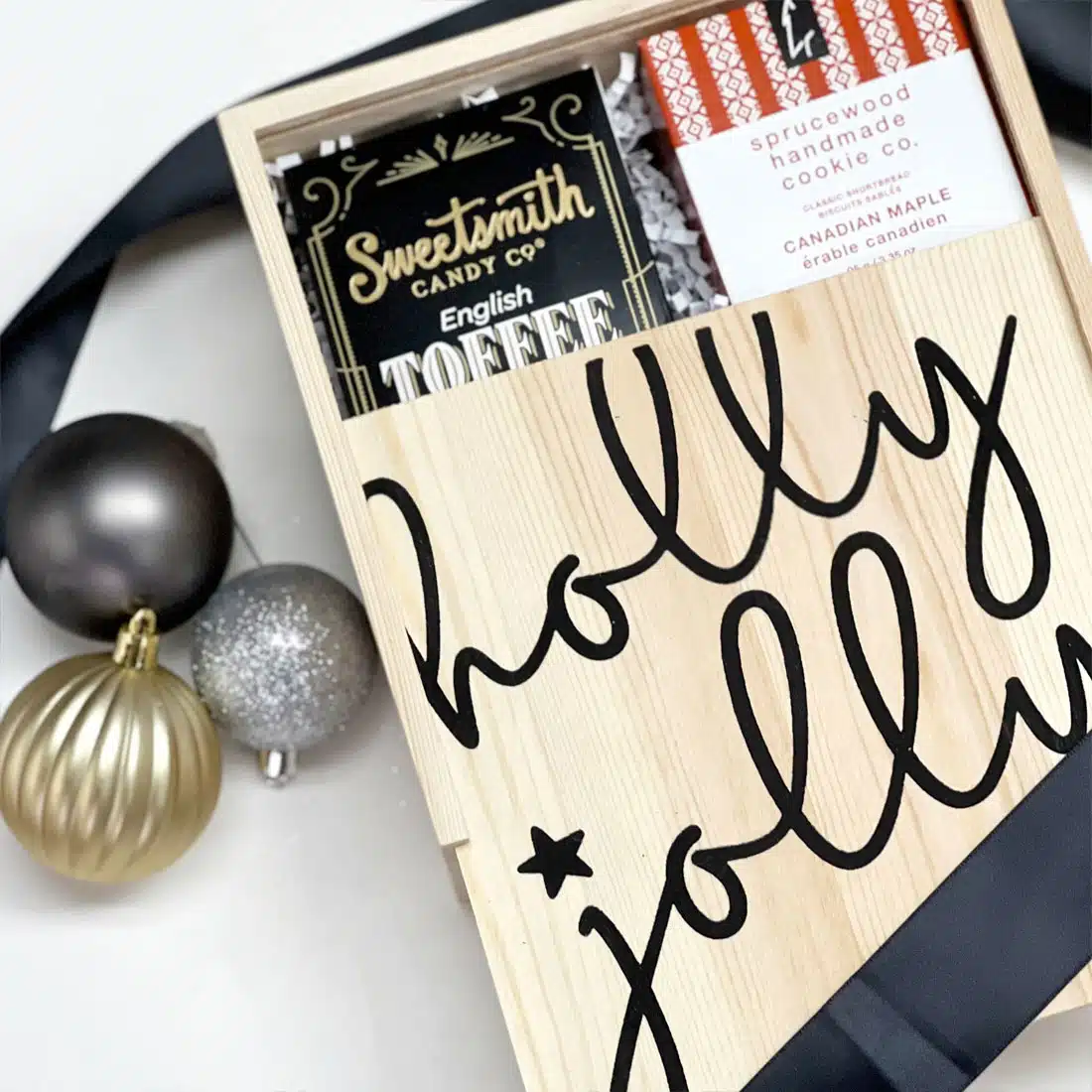 Holly Jolly Gift Box by Vancouver Gift Baskets